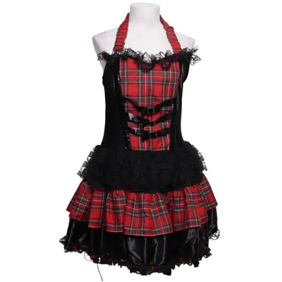 Fancy dress (Red, Black, Multicolored) from Party Hits Polyester