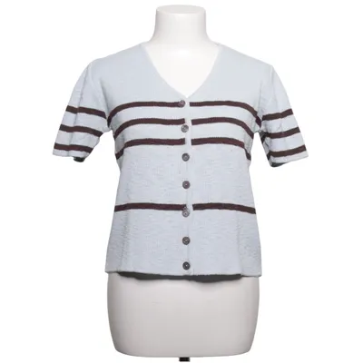 Cardigan (Blue, Brown) from Martello Acrylic, Cotton