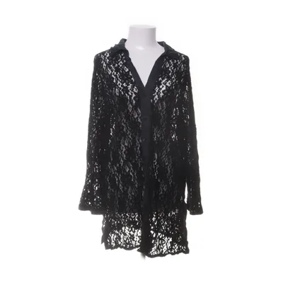 Bluse (Sort) fra Selection by Ulla Popken Polyamid, Silke, Viscose