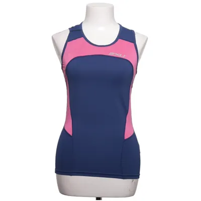 Sports tank top (Blue, Pink) from 2XU Elastane, Polyamide, Polyester