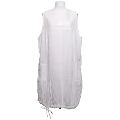 Dress (White) from Zizzi Cotton