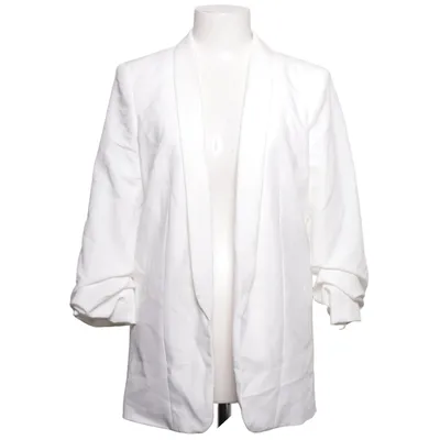 Blazer (Blanc) de Pieces Élasthane, Polyester, Viscose