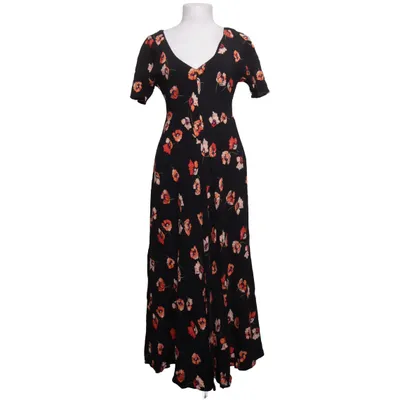 Maxi jurk (Zwart, Meerkleurig) van Zara