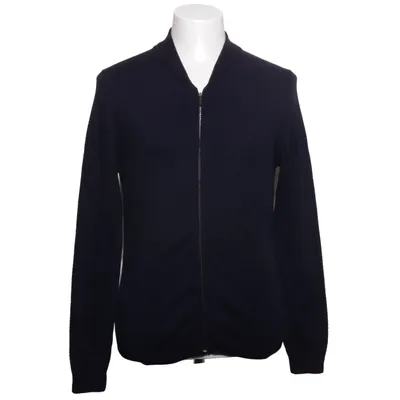 Cardigan (Blauw) van Zanone Katoen, Wol