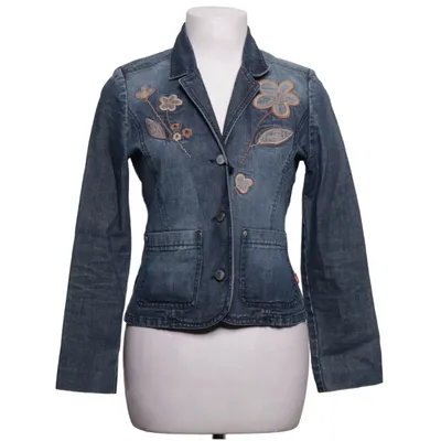Veste en jean (Bleu) de Jackpot by Carli Gry