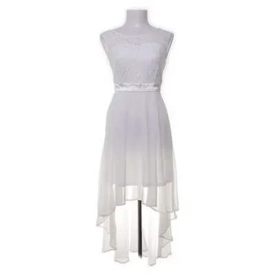 Dress (White) from Zapaka