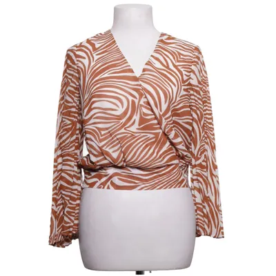 Bluse (Brun, Hvid) fra Lascana