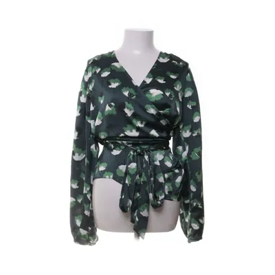 Wikkelblouse (Groen, Meerkleurig) van Twist & Tango Polyester