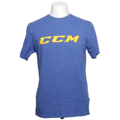 T-shirt (Blue, Yellow) from CCM Cotton, Polyester, Viscose