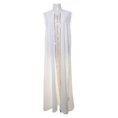 Maxi dress (White, Gold) from Cortigiani Polyester
