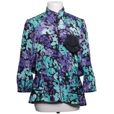 Blouse (Blue, Purple, Multicolored) from Frankenwälder Polyester