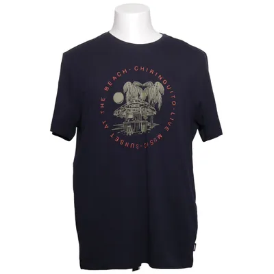 T-shirt (Blauw) van Pioneer Katoen