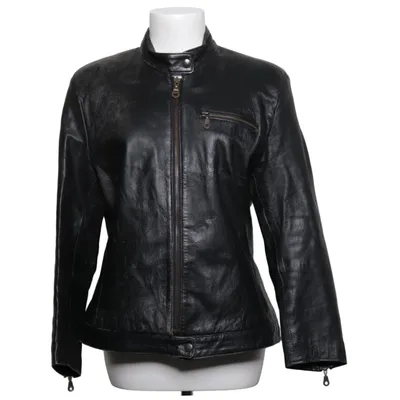 Leather jacket (Black) from Livetree Leather