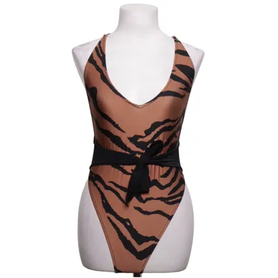 Badpak (Bruin, Zwart) van River Island Resort Elastaan, Polyamide, Polyester