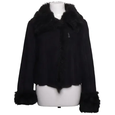 Shearlingjakke (Sort) fra Zara Basic Akryl, Polyester