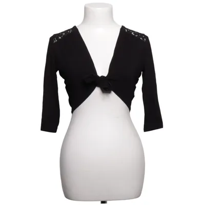 Wikkelvest (Zwart) van Anna & Ella Elastaan, Polyamide, Viscose