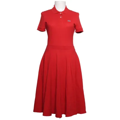 Polo dress (Red) from Lacoste Cotton