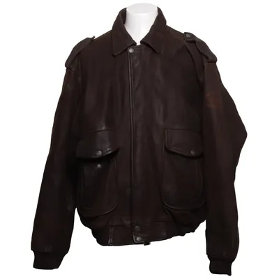 Läderjacka (Brun) från Pall Mall Skinn, Polyester