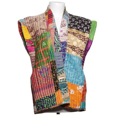 Gilet (Multicolore) de Gold & Silver Coton
