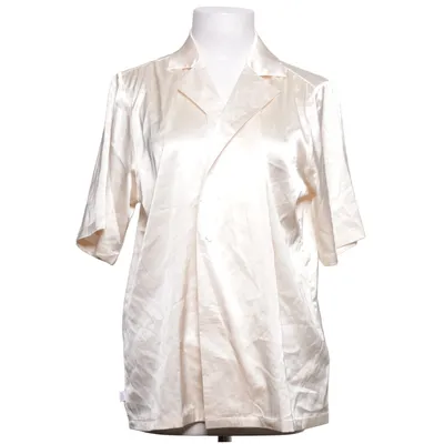 Chemise à manches courtes (Beige) de Anyhere Élasthane, Polyester