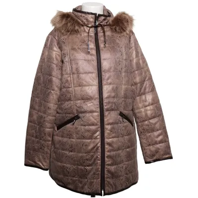 Vinterkappa (Brun) från Couture Line Polyester