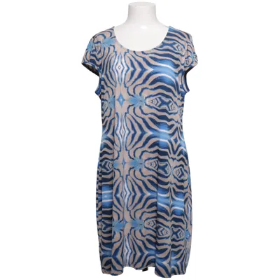 Jurk (Blauw, Beige, Meerkleurig) van Masquenada Elastaan, Polyester