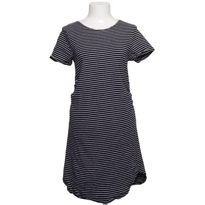 Maternity dress (Black, White) from Motherhood Maternity Cotton, Elastane