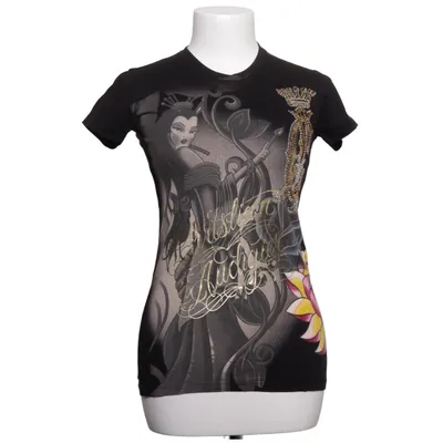 T-shirt (Black, Multicolored) from Christian Audigier