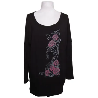 Long sleeve T-shirt (Black, Pink, White) from Gothicana by EMP Elastane, Viscose