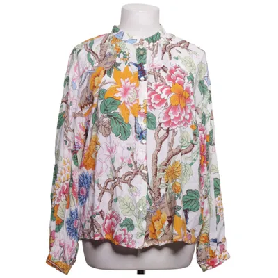 Blouse (Blanc, Multicolore) de GP & J Baker x H&M Lyocell, Viscose