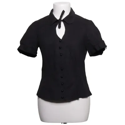 Short sleeve shirt (Black) from Miss Candyfloss Cotton