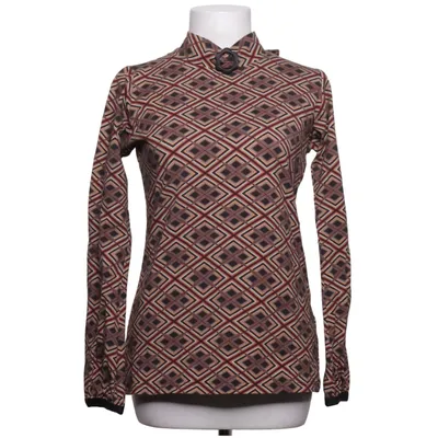Blouse lavallière (Marron, Noir, Rouge, Multicolore) de Margot Coton, Élasthane