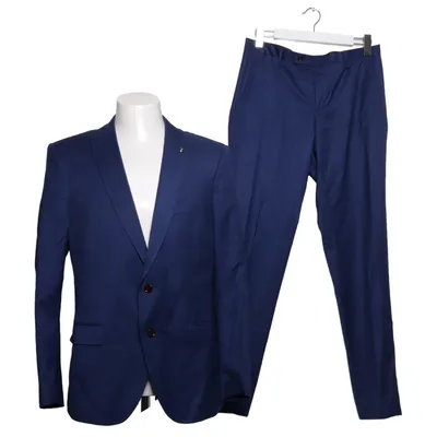 Suit (Blue) from Sarar Polyester, Viscose
