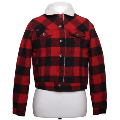 Jacket (Red, Black) from Big Star Acrylic, Cotton, Polyamide, Polyester, Viscose, Wool