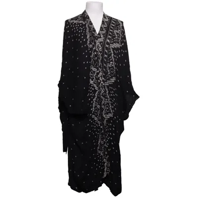 Kimono (Zwart, Wit) van Ecote Viscose