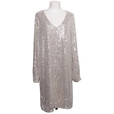 Cocktailklänning (Beige, Silverfärgad) från Chica London Polyester