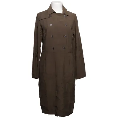 Trench coat (Green) from Purdey Elastane, Polyester, Viscose