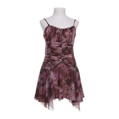 Klänning (Rosa, Brun, Flerfärgad) från Urban Outfitters Elastan, Återvunnen polyester