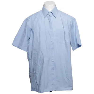 Kortärmad skjorta (Blå) från Smart Shirt Collection Bomull, Polyester