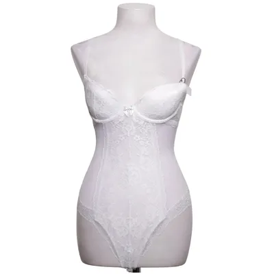 Lingerie (Blanc) de H&M Coton, Élasthane, Polyamide, Polyester