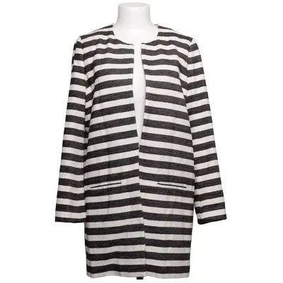 Manteau (Noir, Blanc) de Pom Amsterdam Acrylique, Coton, Polyamide, Polyester