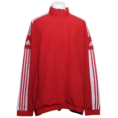 Træningsjakke (Rød, Hvid) fra Adidas Genanvendt polyester
