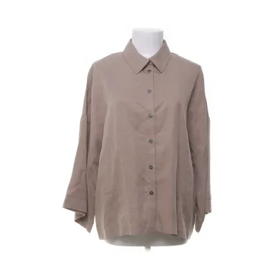 Chemise à manches courtes (Beige) de Object Tencel