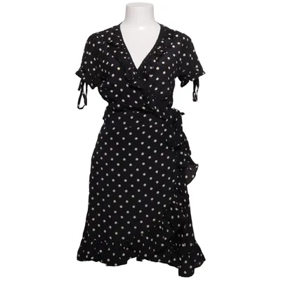 Wrap dress (Black, Beige) from Uttam Boutique Silk