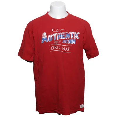 T-shirt (Rot) von Jacks Denim Co Baumwolle