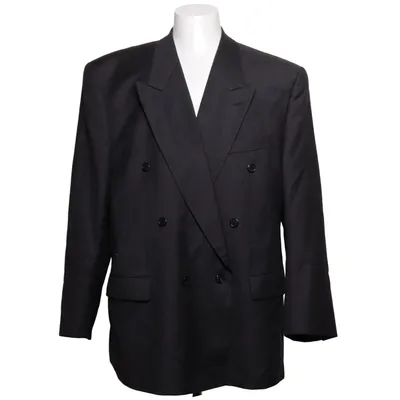 Blazer (Gris) de Louis Féraud Viscose, Laine