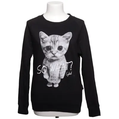 Sweatshirt (Sort) fra Ezekiel Bomuld, Polyester