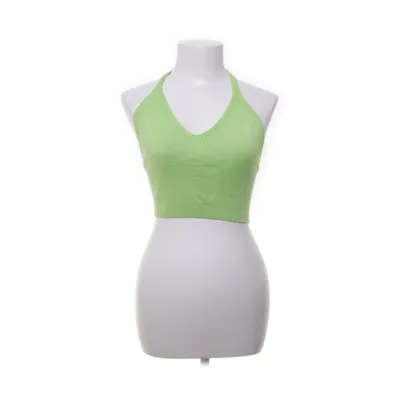 Haltertop (Groen) van Djerf Avenue Elastaan, Viscose
