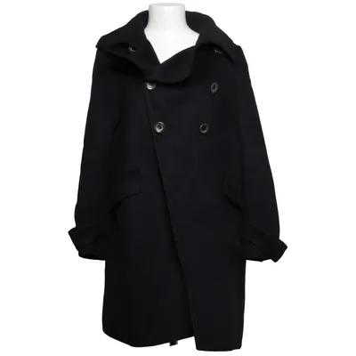 Mantel (Schwarz) von Sportmax by MaxMara Angora, Kaschmir, Polyamid, Wolle