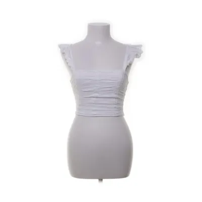 Crop top (Hvid) fra Stradivarius